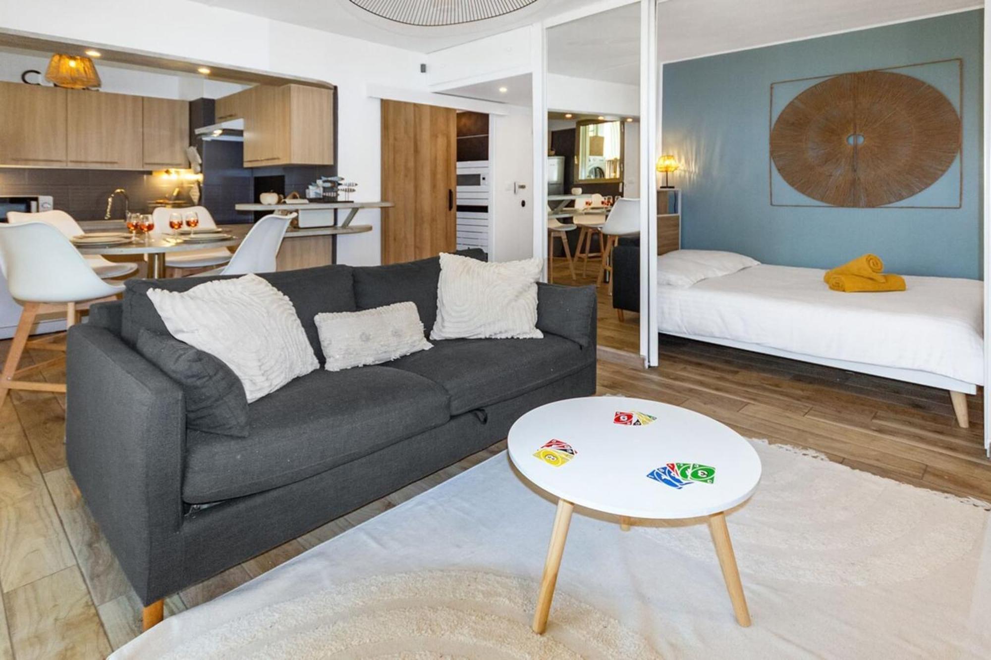 Le Pied Dans L'Eau - Calm - Sun - Seaside - Hipprodrome - Racetracks Apartment กาญเนอ-ซูร์-แมร์ ภายนอก รูปภาพ