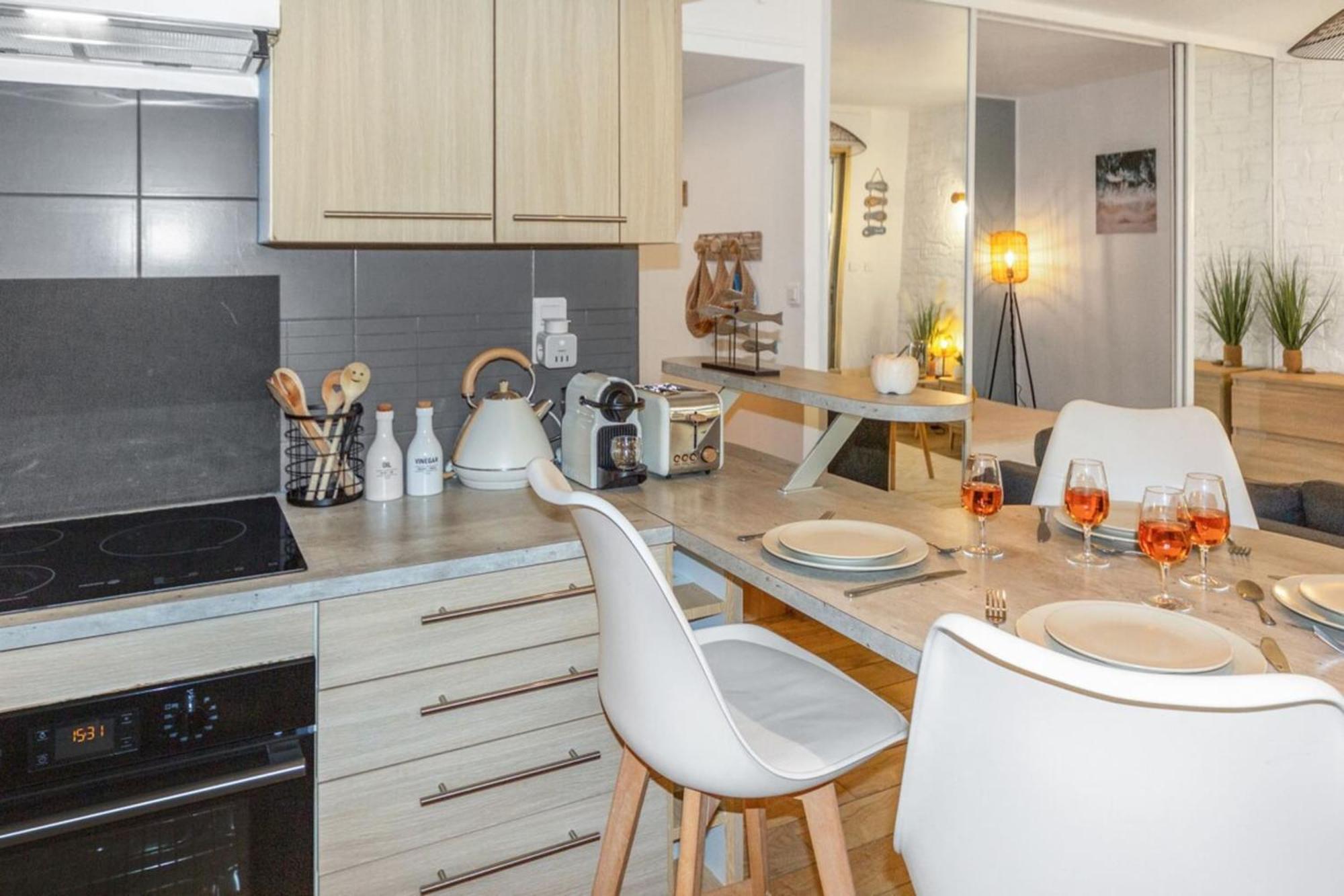 Le Pied Dans L'Eau - Calm - Sun - Seaside - Hipprodrome - Racetracks Apartment กาญเนอ-ซูร์-แมร์ ภายนอก รูปภาพ